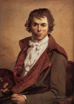  Neoclassicism Oil Painting - Self Portrait Neoclassicism Jacques Louis David